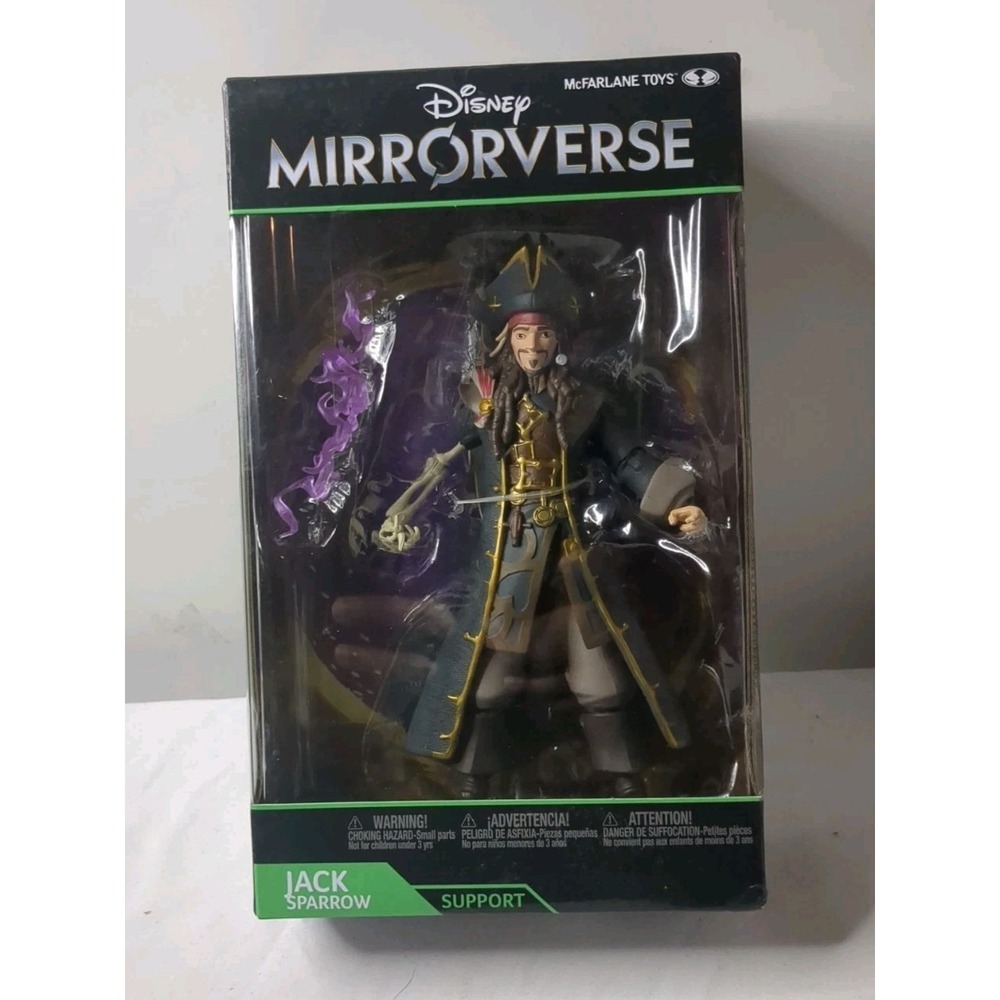 McFarlane Toys Disney‎ Mirrorverse Captain Jack Sparrow 7" Figure